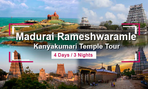 Madurai Rameshwaram Kanyakumari Temple Tour